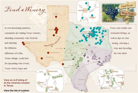 texas hill country wineries map printable maps