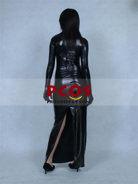 black sexy dress shiny metallic zentai suit   profession cosplay costumes  shop