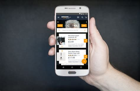 case study   amazon shopping mobile app ui design