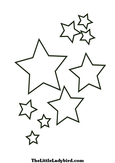 star coloring pages  print star coloring pages
