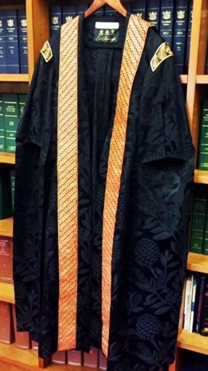 supreme court judges change robes
