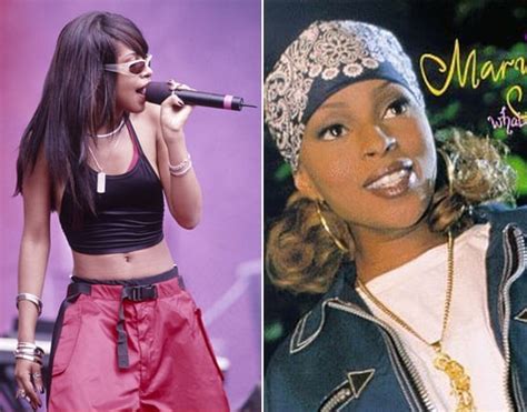 Mary J Blige And Aaliyah The Inspiration Best 90s Girl Halloween
