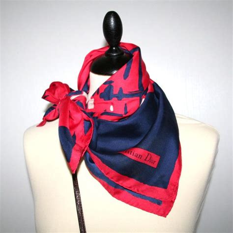 christian dior silk scarf    tie  stylish business