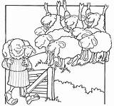 Sheep Lost Coloring Da Pages Smarrita Pecorella Colorare La Jesus Disegni School Parabola Kids Parables Bible Crafts Parable Sunday Shepherd sketch template