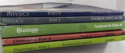 ncert physics chemistry biology pcb books set for class 11 english