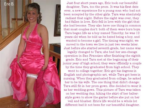 Eric S Transgender Captions The Courtship And Wedding Of Tara