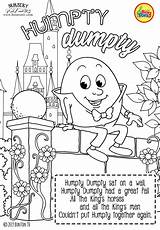 Rhymes Rhyming Dumpty Humpty Pdf Twinkle Activities sketch template