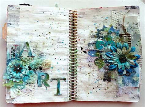 artsy lynn art journaling   styles