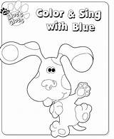 Clues Blues Coloring Pages Fun Blue Kids Clue Numbers Printable Popular Library Clipart Cartoon sketch template