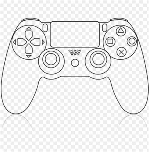 drawn controller ps ps controller drawing easy png image