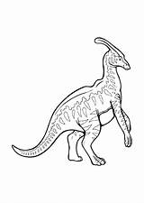 Parasaurolophus Coloring Pages sketch template