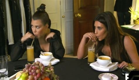they did what khloe officiates over a very vulgar sibling rivalry as kim and kourtney get