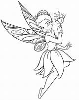 Disney Fairies Coloring Pages Printable Color Fairy Cartoons sketch template