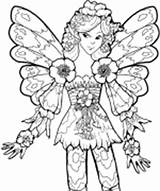 Coloring Fairy Lilah Puppet Fairies Color Print Pages Colouring Printable Craft Pheemcfaddell Crafts Projects Unicorn sketch template