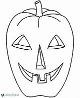 Pumpkin Coloring Pages sketch template