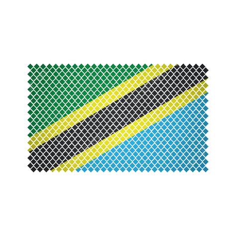 Tanzania Flag Vector Tanzania Flag Tanzania Flag Png And Vector With