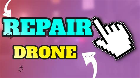 repair  drone youtube