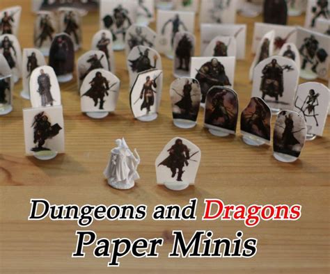 dungeons  dragons paper miniatures pathfinder warhammer  dungeons  dragons