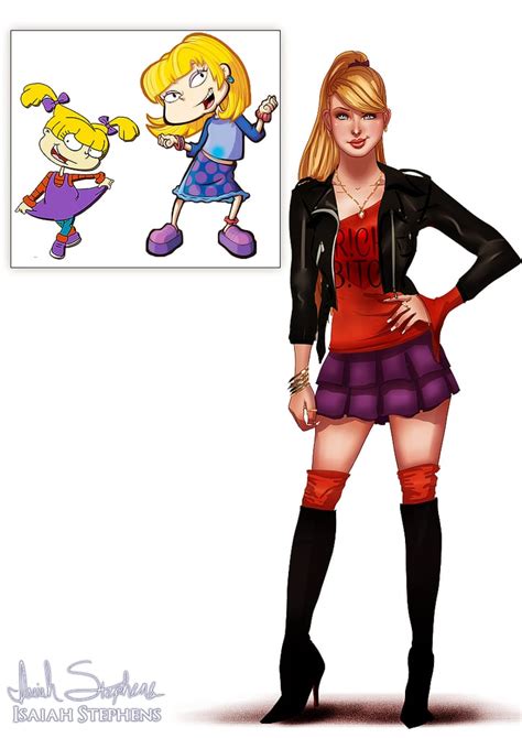 angelica from rugrats 90s cartoons all grown up