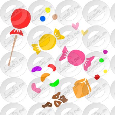 candy stencil  classroom therapy  great candy clipart
