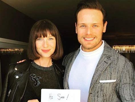 Sam Heughan Caitriona Balfe 2018 Actress Opens Up About
