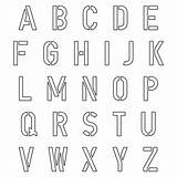 Stencils Letter Printable Alphabet Fancy Printablee Cursive sketch template