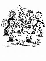 Charlie Brown Christmas Coloring Peanuts Pages Snoopy Drawing Characters Clipart Printable Color Cartoon Paintingvalley Getcolorings Drawings Popular Library Collection Comments sketch template