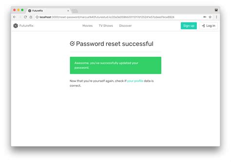 learn hapi implement  password reset flow