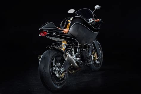 vanderheide motorcycles presenteert  koolstofvezel motorfiets