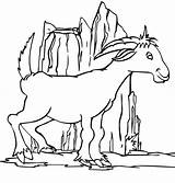 Goat Coloring Pages Dairy Funny Goats Printable Clipart Categories sketch template