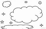 Coloring Cloud Pages Clouds Colouring Sheet Printable Cool2bkids Kids Sun Color Clipart Template Kid Choose Board sketch template