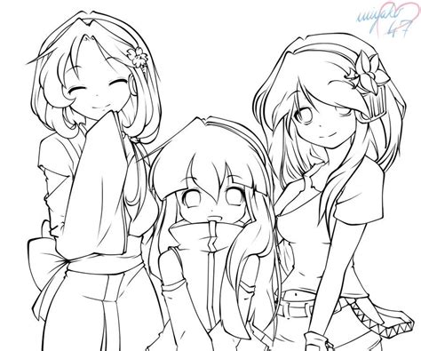 21 Anime Sisters Coloring Page Ideas Radia Bus