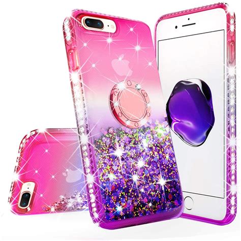ipod touch case ipod  caseglitter liquid quicksand bling sparkle diamond ring stand