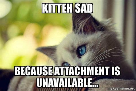 kitteh sad  attachment  unavailable  world cat