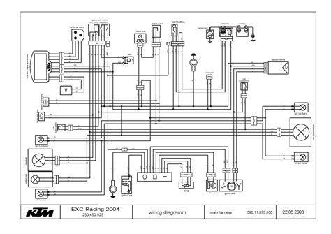 wiring diagrams ktm exc