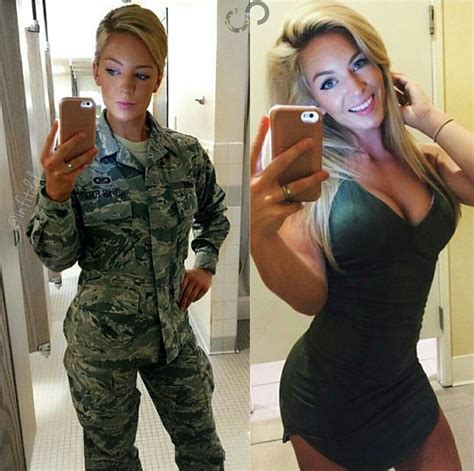 Sexy Women Naked In Military Uniform