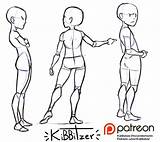 Reference Pose Drawing Poses Patreon Kid Body Anatomy Kids Kibbitzer References Anime Sheets Child Figure Character Base Children Dibujo Drawings sketch template