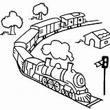 Train Coloring Pages Steam Engine Lego Diesel Model Drawing Toy Color Printable Outline Passenger Railroad Locomotive Trains Track Getcolorings Getdrawings sketch template