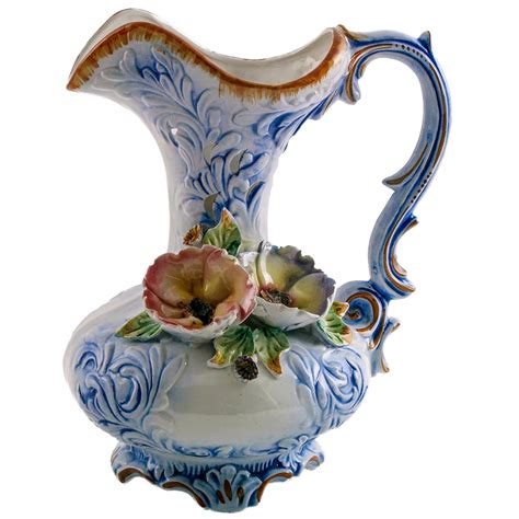capodimonte fine porcelain vase  porcelain flowers italian  porcelain capodimonte