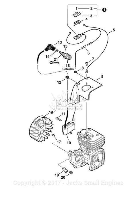 echo pb ln sn p p parts diagram  ignition sn p