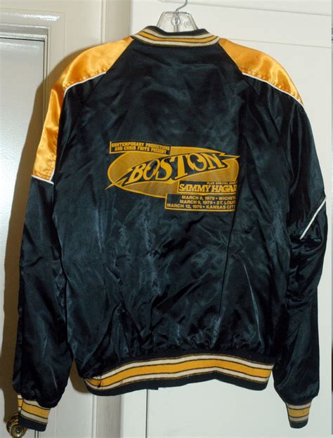 vintagetourjackets boston band jacket