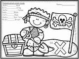 Pirates Color Number Pirate Multiplication Mixed Choose Board sketch template
