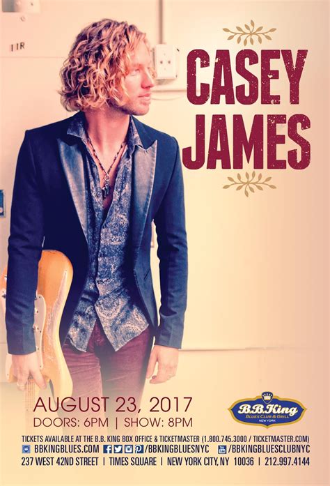 casey james 8 23 17 with images new york city ny