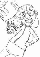 Coloring Pages Vector Despicable Printable Vectorified sketch template