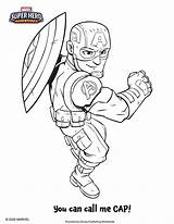 Coloring Sheets Marvel Superheroes America Captain Disney Hero Super Adventures Fun These Today Kids Downloadable Offers sketch template