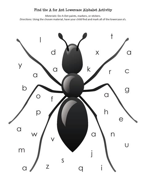 ant printables pack gift  curiosity