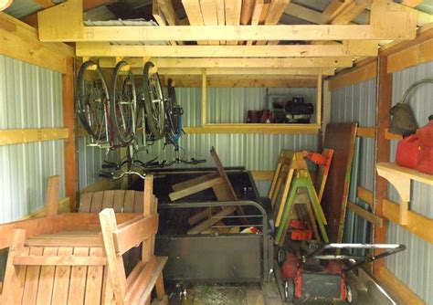 optimizing storage   shed