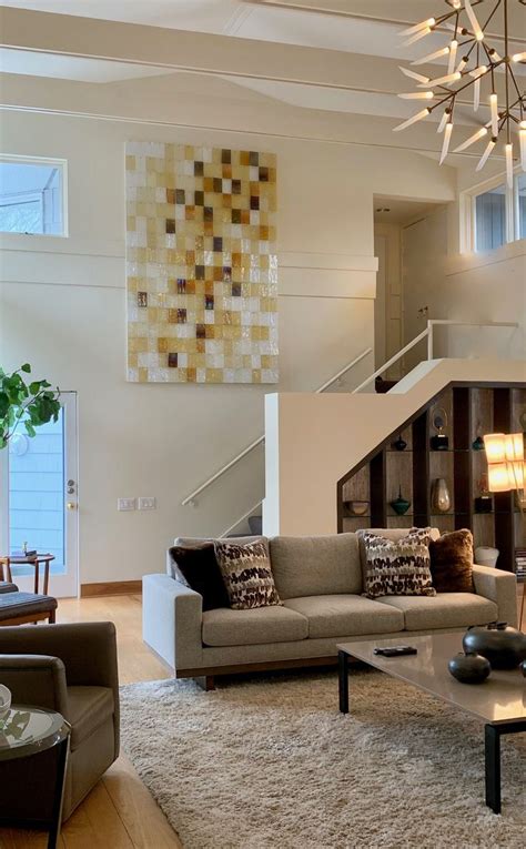 Art Glass Wall Installation Contemporary Glass Stained