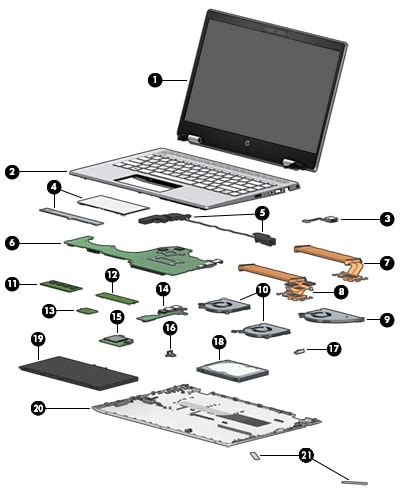 hp pavilion  ce laptop pc illustrated parts hp customer support