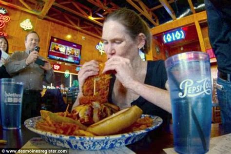 nebraska mother defeats iowa eating challenge man v food s adam richman failed w pics — the